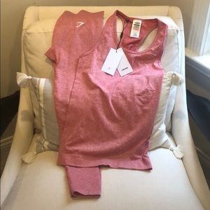 Gymshark workout pants and tank